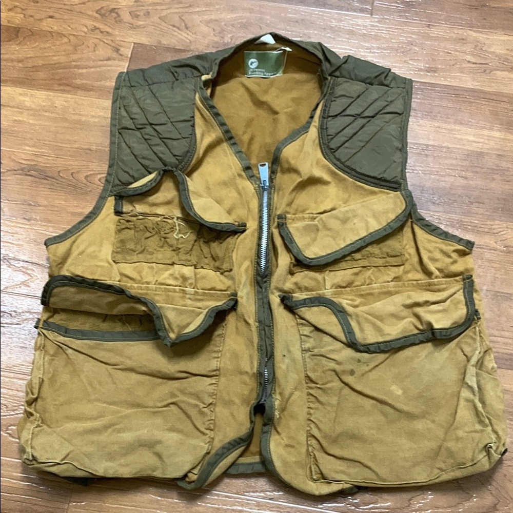 Vintage JC Penney Hunting Men's Utility Field Vest